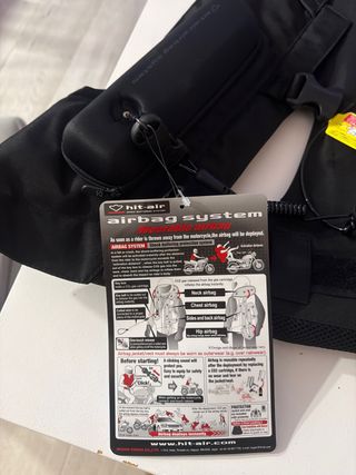 Chaleco Airbag Moto Hit-Air Original