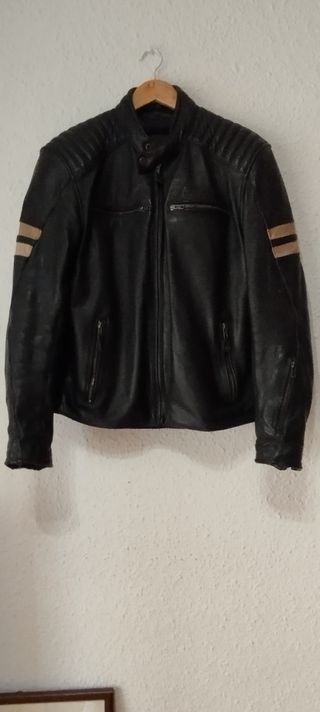 Chaqueta de cuero Force Café Racer Talla L