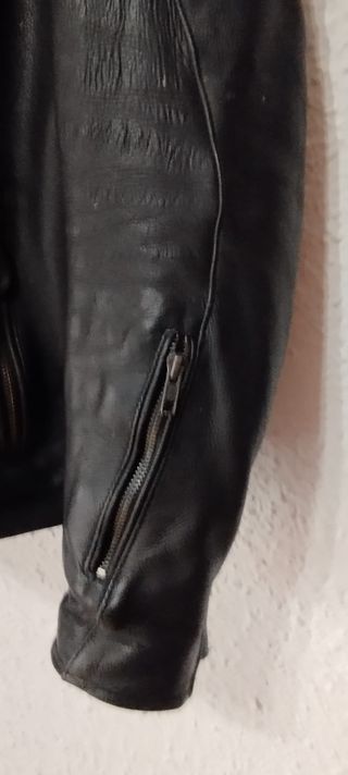 Chaqueta de cuero Force Café Racer Talla L