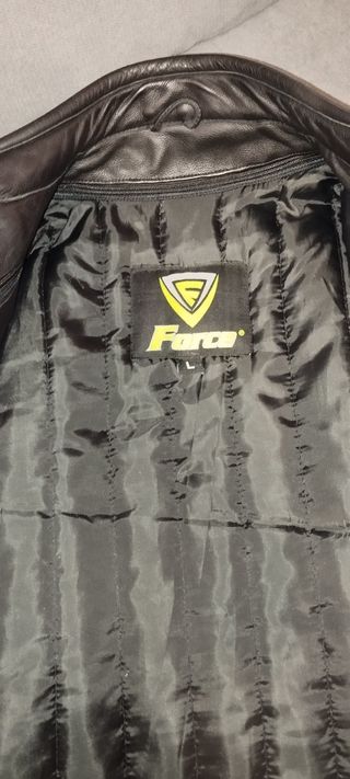 Chaqueta de cuero Force Café Racer Talla L