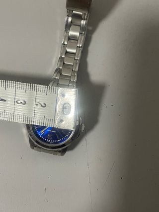 Reloj Casio Quartz Azul y Plateado