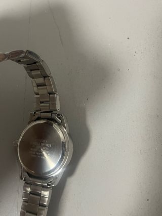 Reloj Casio Quartz Azul y Plateado