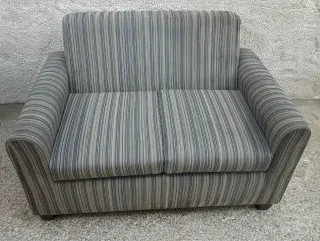 Sofá Cama 2 Plazas Tela Rayas