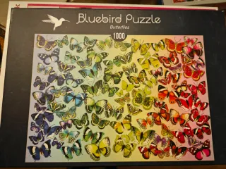 Puzzle Mariposas 1000 Piezas Bluebird