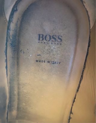 Scarpe Hugo Boss Pelle Nere