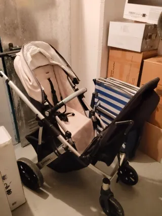 Carrito Uppababy Vista + Rumble Seat