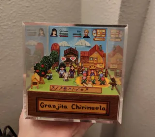 Diorama Stardew Cubo