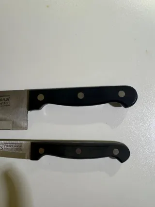 Set Cuchillos Acero Inoxidable