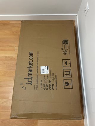 Mesa centro elevable extensible madera metal nueva