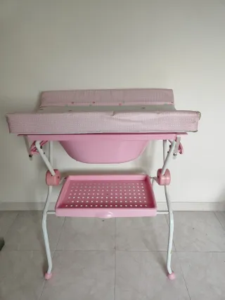 Bañera cambiador bebé