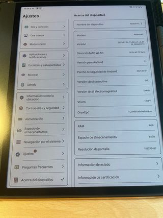 BOOX Note Air4 C 10.3 E-ink Tablet