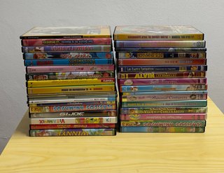 Lote 34 Películas DVD Infantiles Variadas