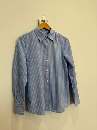 MANGO MUJER - CAMISA MEZCLA ALGODÓN & LYOCELL M