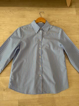 MANGO MUJER - CAMISA MEZCLA ALGODÓN & LYOCELL M