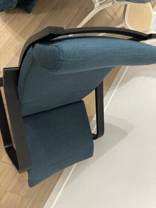 Mecedora Ikea Tela y Madera