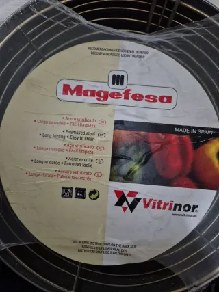 Sartén Freidora Magefesa Acero Vitrificado