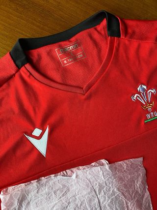 Camiseta Wales Rugby Macron Maglia