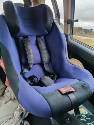 Silla coche bebé 0-6 años azul