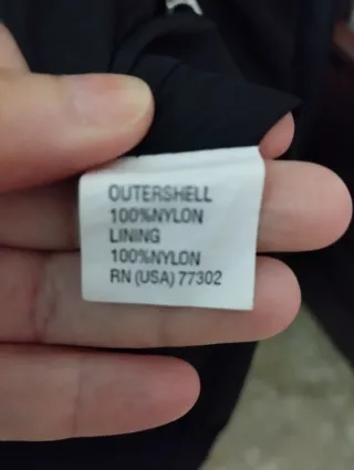 Cazadora Zara Man Caballero Impermeable Negra