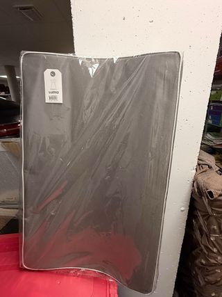 Colchoneta Cambiador Luma Gris Oscuro