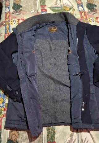 Giubbotto uomo trapuntato blu