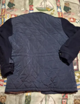 Giubbotto uomo trapuntato blu