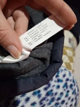Giubbotto uomo trapuntato blu