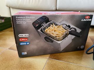 Freidoras Eléctricas Lacor Inox 3,5L 2000W