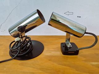 Tris lampade Targetti Space Age