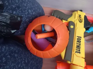 Pistola Nerf Fortnite + Accesorios