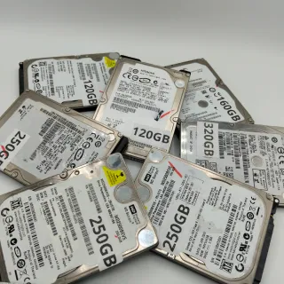 Lote 7 Discos Duros 2.5" (Mix 1.5TB) Salud 100%