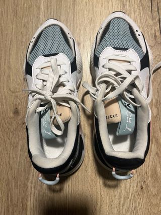 Zapatillas Puma RS-X Blancas y Azules