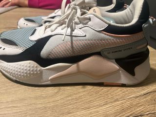 Zapatillas Puma RS-X Blancas y Azules