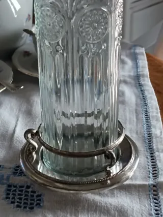 Sottobottiglia antico Inglese Silver Plated