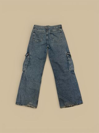 Jeans Cargo Blu