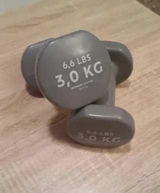 Mancuernas 1.5kg (3.3LBS) Decathlon