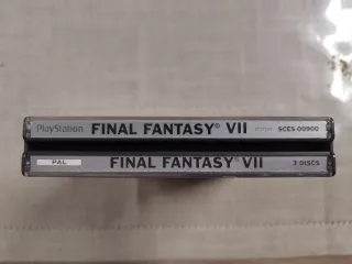 Final Fantasy VII PS1 PAL Platinum