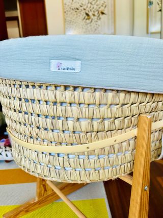 Moisés Cesta Mimbre Bebé CucosBaby