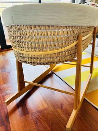 Moisés Cesta Mimbre Bebé CucosBaby