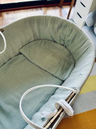 Moisés Cesta Mimbre Bebé CucosBaby