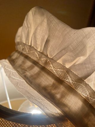 Cuffia antica in pizzo