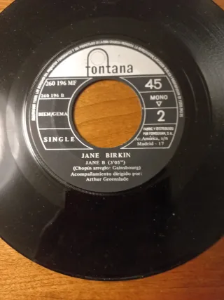 Vinilo Jane Birkin Je t'aime... moi non plus