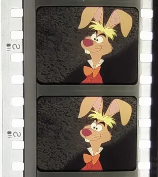 Película proyector de cine 35mm Walt Disney.