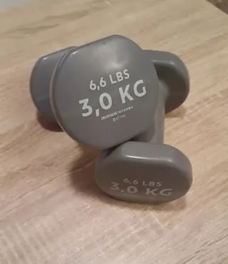 Mancuernas 2kg (4.4 LBS) Decathlon