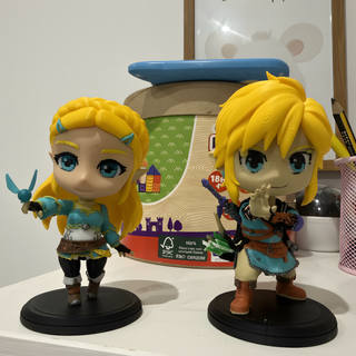 Figura Chibi Link y Zelda
