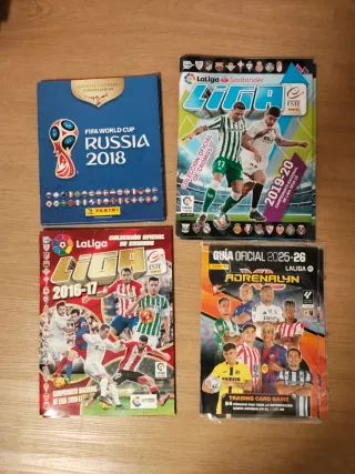 Álbumes Cromos Panini Mundial Rusia 2018, LaL