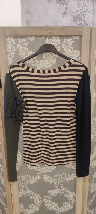 Camiseta estampada manga larga T/ 42