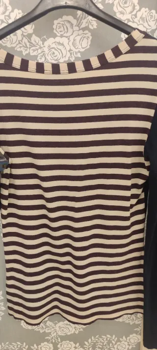 Camiseta estampada manga larga T/ 42