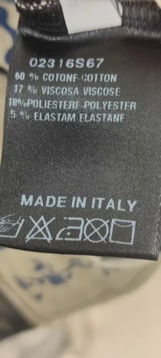 Camiseta estampada manga larga T/ 42