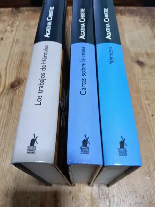 Tres libros de Agatha Christie
